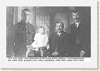 1917 The Four Johns. Note the cut and paste between baby Jack and his father (photo, Jim Lewis)