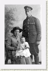 1917 John Lewis with his first wife Elspeth Mitchell Gray Beatson and baby Jack. (photo, Bev Carter)