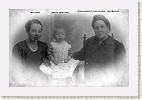 1918 Alice Beatson Lewis with her mother Janet Beatson. The child may be her adopted daughter, Lizzie Morwood, or one of her own children (photo, Jim Lewis)