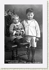 1924 Frederick John Truscott (1922-24) and James Truscott (1919-1997) children of Edith Lewis and Fred Truscott. (photo, Bev Carter)